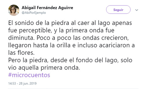 abigail microcuentos